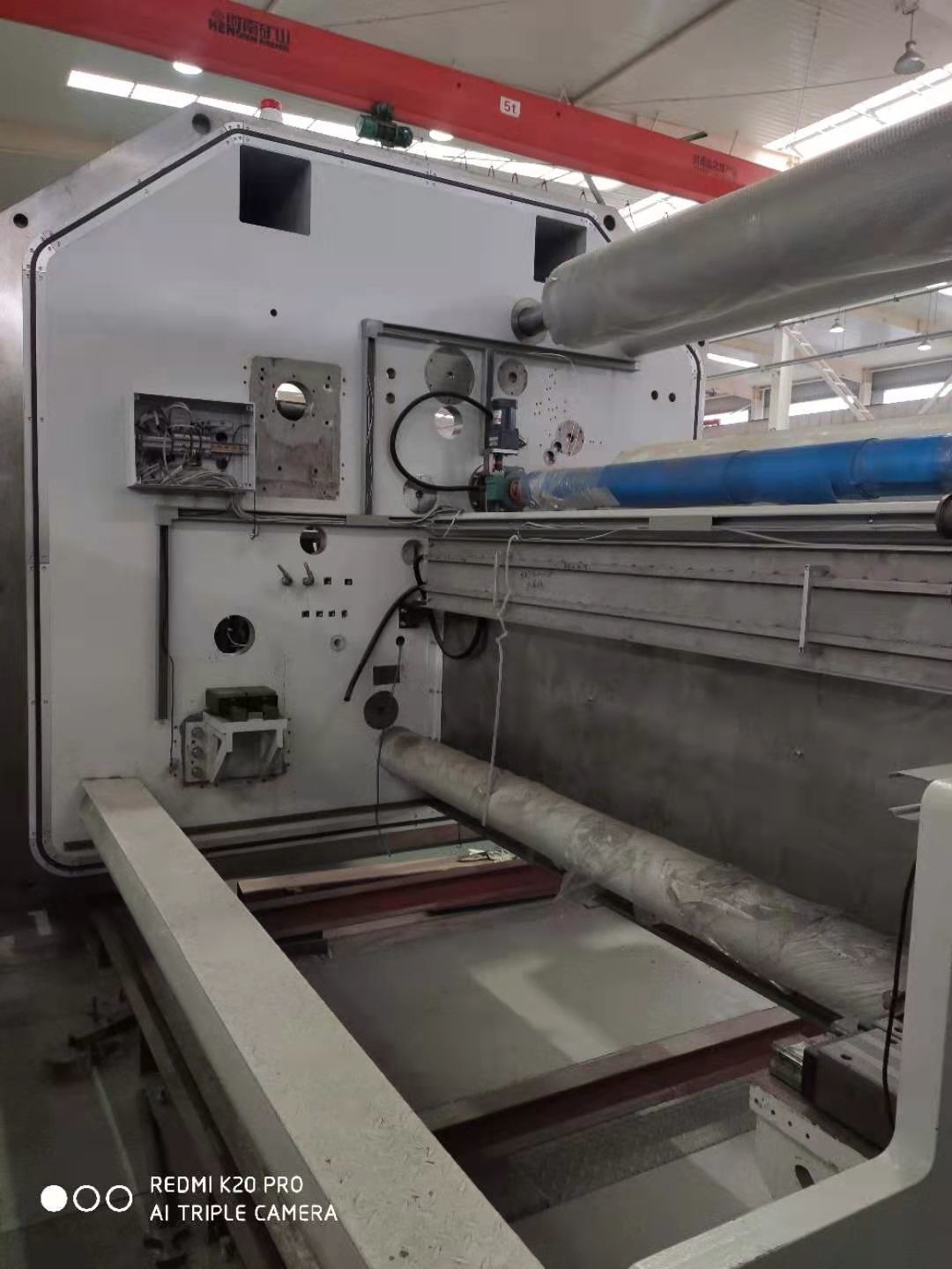 Cigarette Paper Aluminium Coating Machine , Vacuum Metallizing Machine