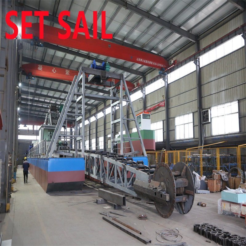 High Capacity Chain Bucket Gold Dreding Equipment for River Diamond