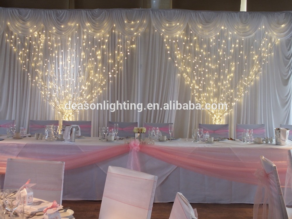 fairy lights curtain backdrop