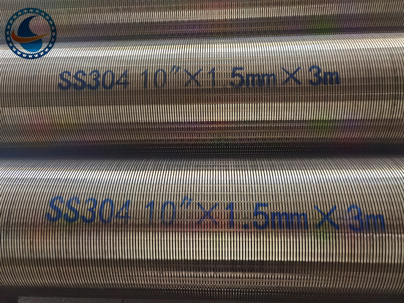 10" Slot 60 1.5mm Water Well Screen Stainless Steel For Sand Control