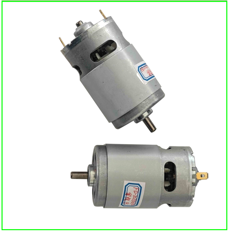 Faraday High Torque And Low Noise Electric Motor Gearbox 14000 Rpm 12v Dc Carbon Brushes Blower Vacuum Cleaner Motor Treadmill