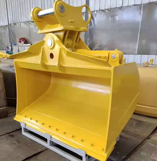 High Capacity Excavator Tilt Bucket Reach Up To 45 Degrees