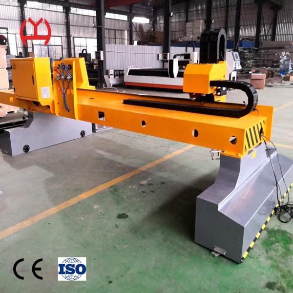 High Accuracy Fiber Laser Pipe Cutting Machine , Steel Tube Cutting Machine Low