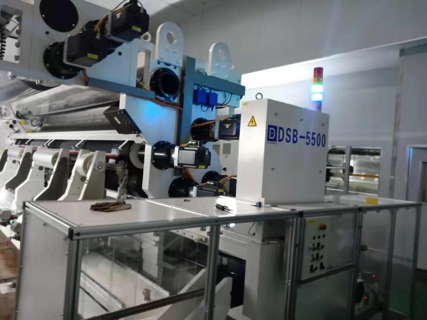 AC Servo Drive BOPET 500m/Min Slitting Rewinder Machine