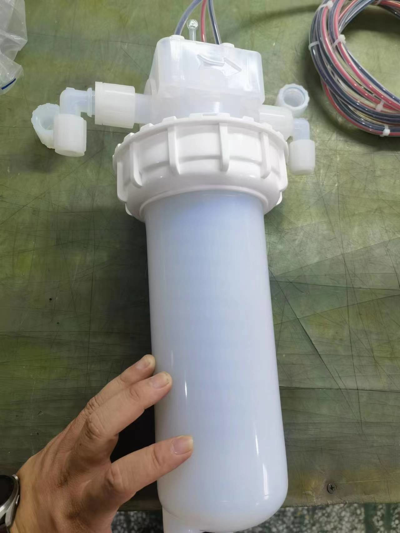 Semiconductor Chemical Inline PFA Fluid Heater Fast Response 220V 3.5KW