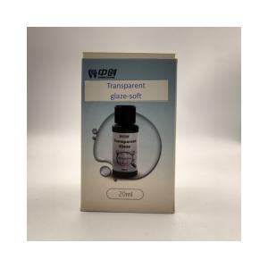 3D Resin Application Transarent Glaze-soft with Firing Temperature Cone 06 and Brush Or Sponge Method