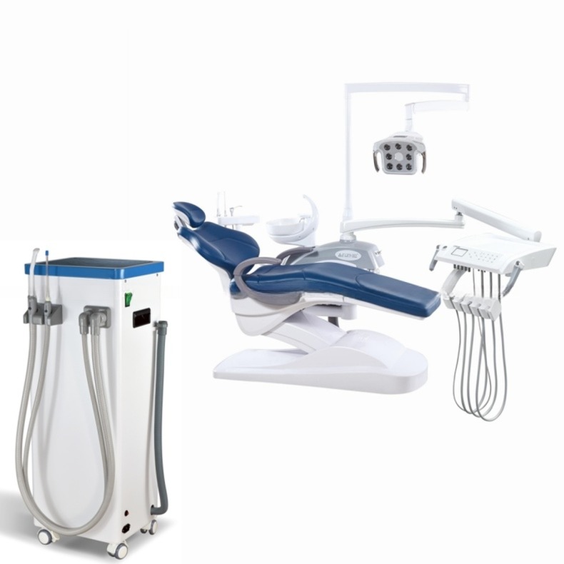 Portable Dental Vacuum Suction Unit 400W Mobile Suction Device Aspirator 800L Per Min Dental Suction Unit