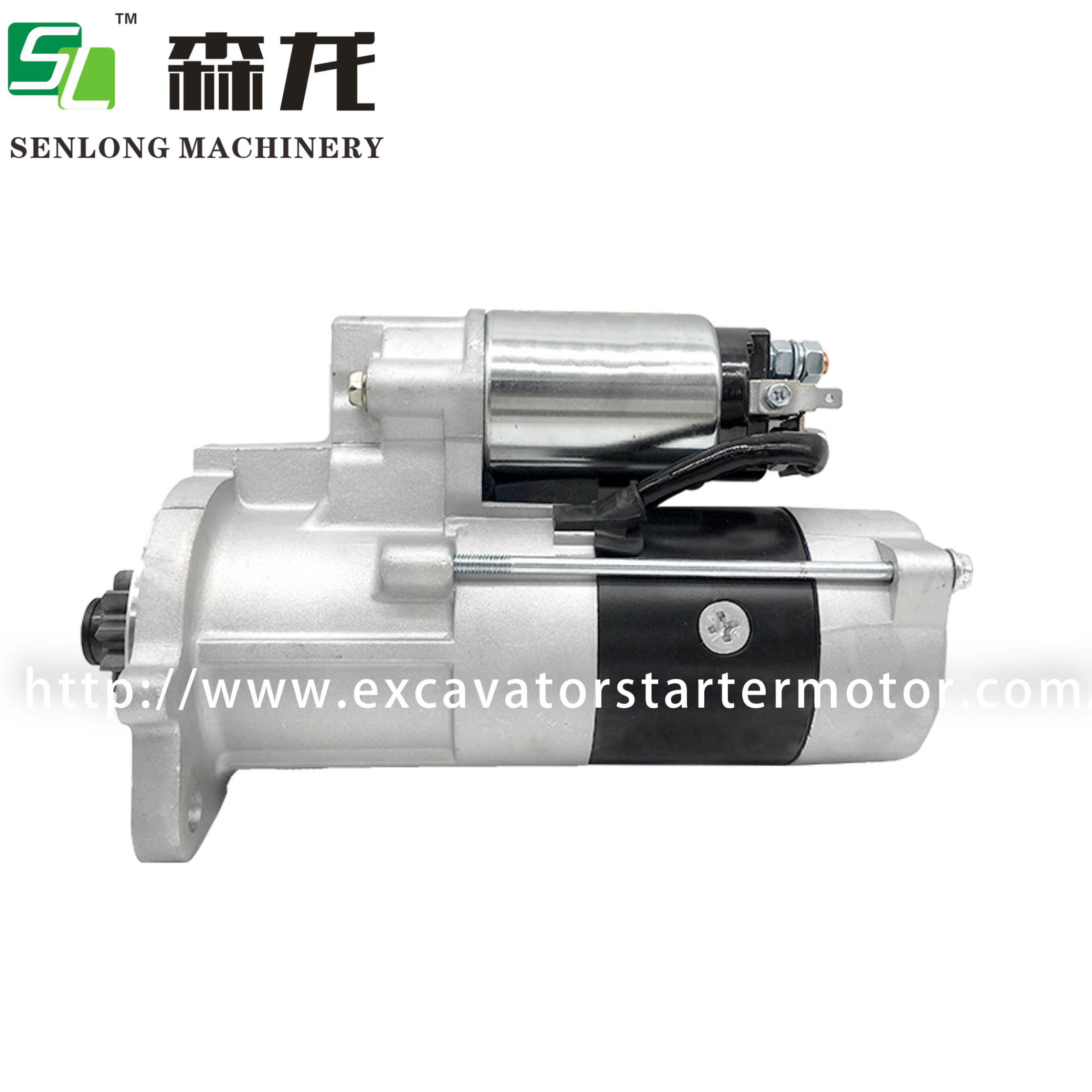 3266A00100,3266A00101,3266A00600,3266A00601,3266A26100,32A6600100,STR6034,STR7032,10T,Excavator Starter Mitsubishi Motor