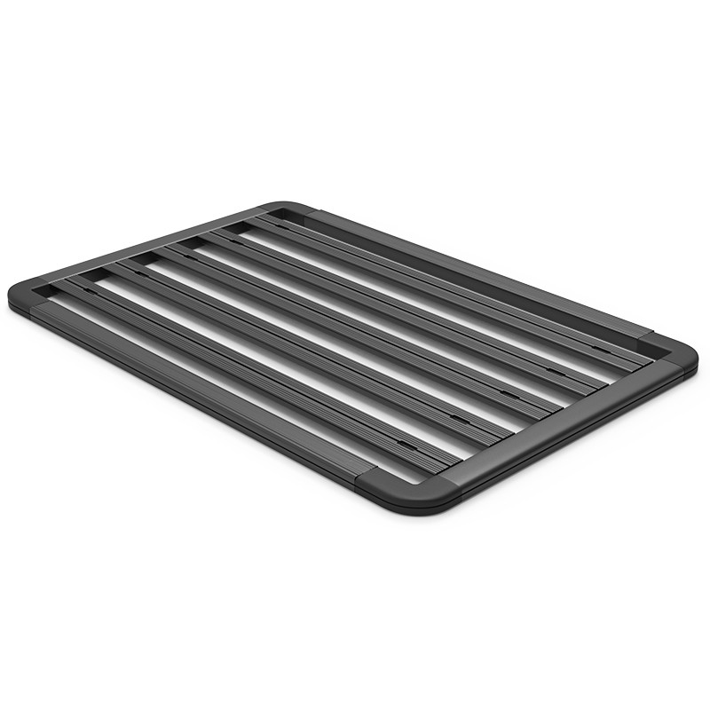 Black Aluminum Range Rover Roof Rack Storage Cargo Rack 1.2mX1m