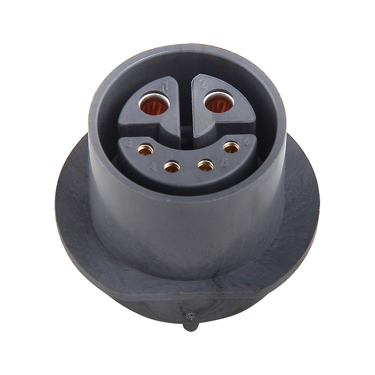 Heng-well 2+5 Pins Connector For Electric E-bike New Energy Battery E-bike Waterproof Connector