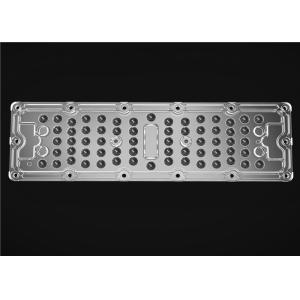 PMMA Material LED Lens Array Rectangular Pattern 90 Degree For 3030 Chips