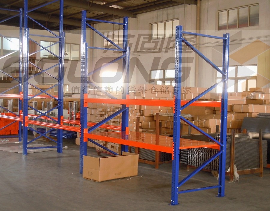 Single / Double Sided Medium Duty Shelf Industrial Shelving Units ISO9001 Certification