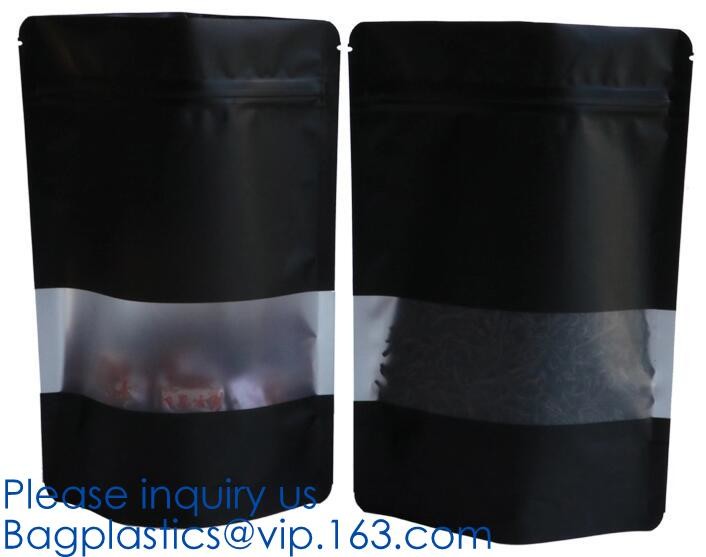 polypropylene Crystal Clear Cello Bags flat square block bottom opp bag,candy opp square bottom cello bag bagease packag