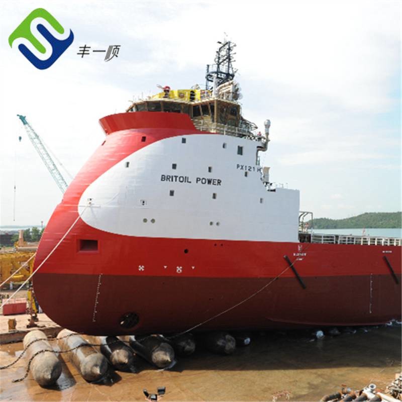 Efficient Pallet Handling Marine Rubber Airbag With Landing Package And High Pressure