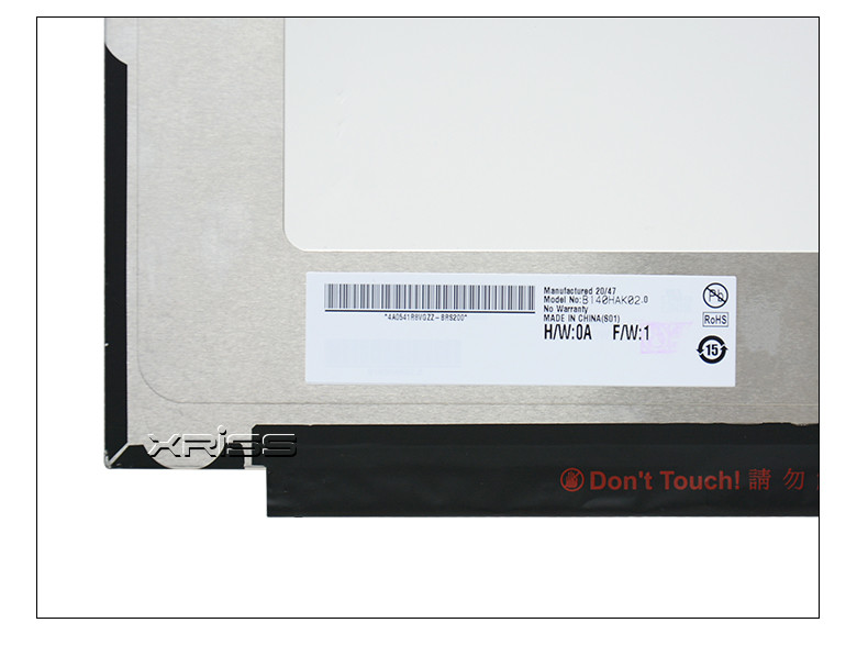 B140HAK02.0 14.0 Inch Slim 40pins Touch Screen Laptop LCD Panel Replacement