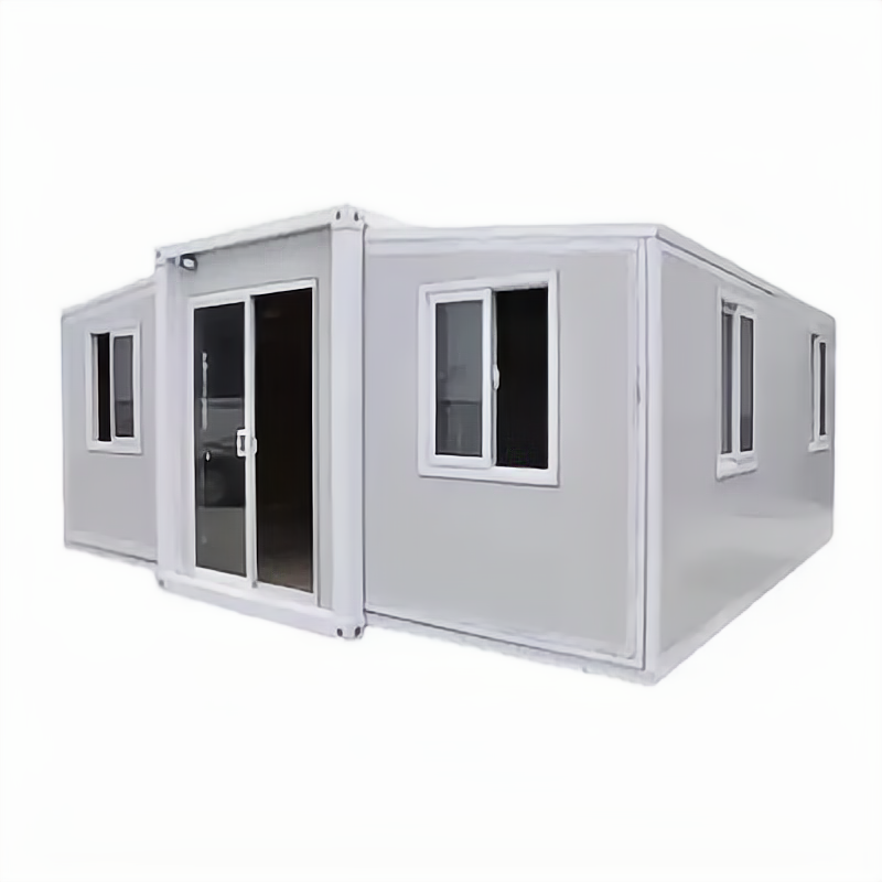 Customized Color 20ft or 40ft Prefab Expandable Folding Container House with 2 Bedrooms