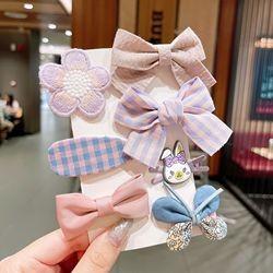 Cute Bridal Childrens Hair Accessories Clips Cartoon Princess Sweet Baby Girl