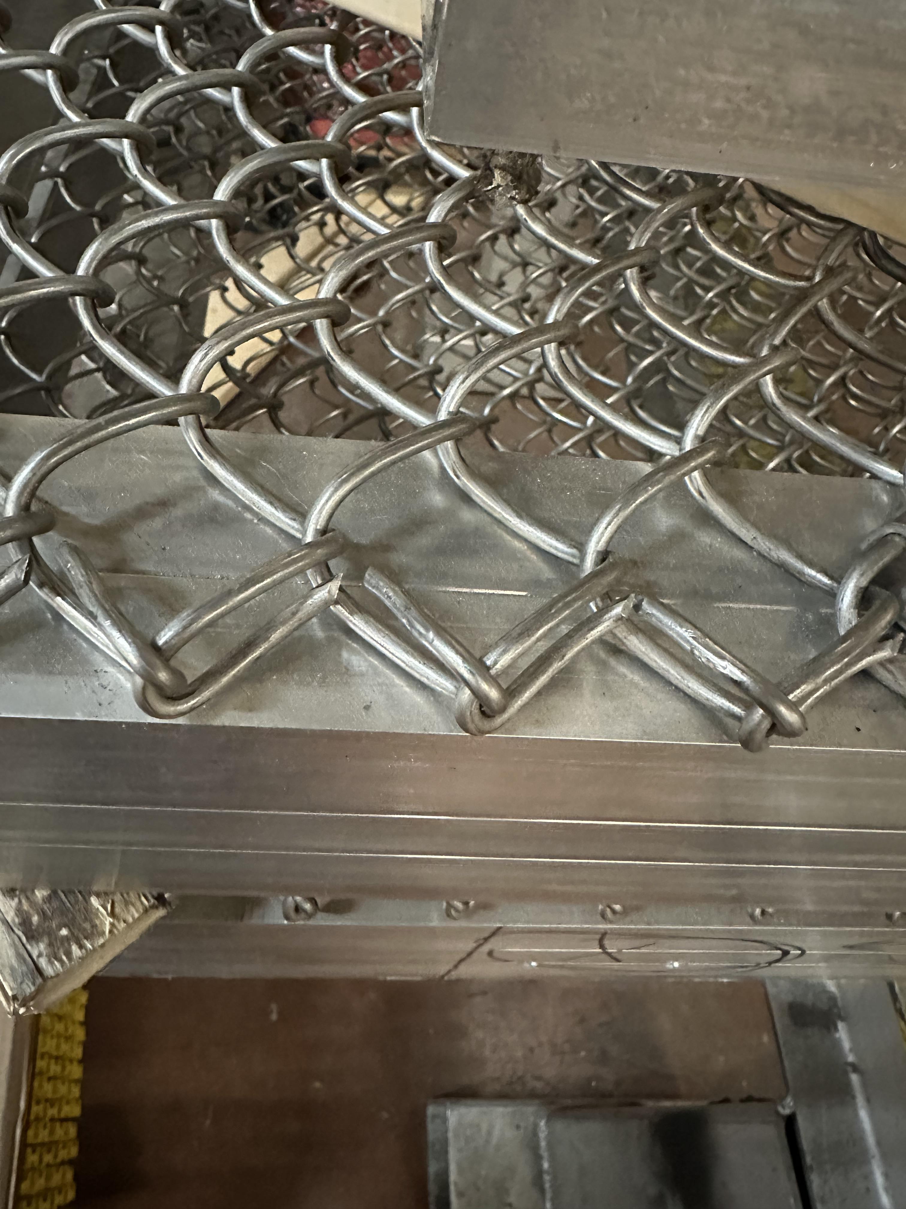 stainless steel chain link fence
