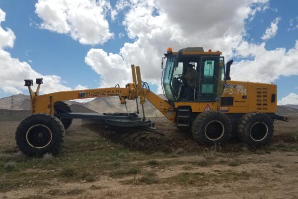 GR215 Road Construction Machinery Cummins Engine / Yellow XCMG 215hp Motor
