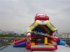  car theme inflatable jumping castle , inflatable jumping castle for sale Manufactures