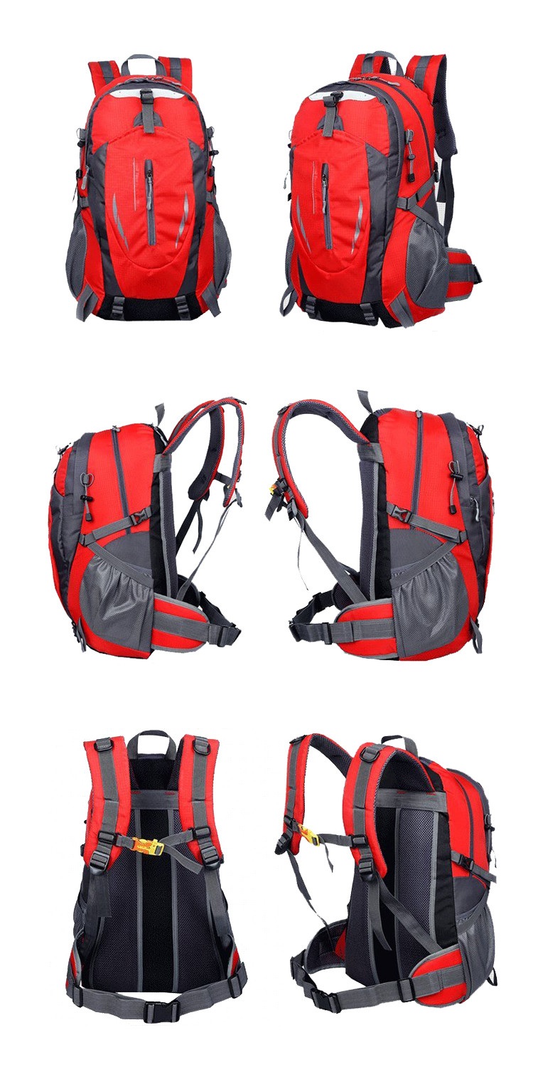 Ransel Mountain Waterproof Trekking Backpack Polyester 70 Liter Backpack ISO