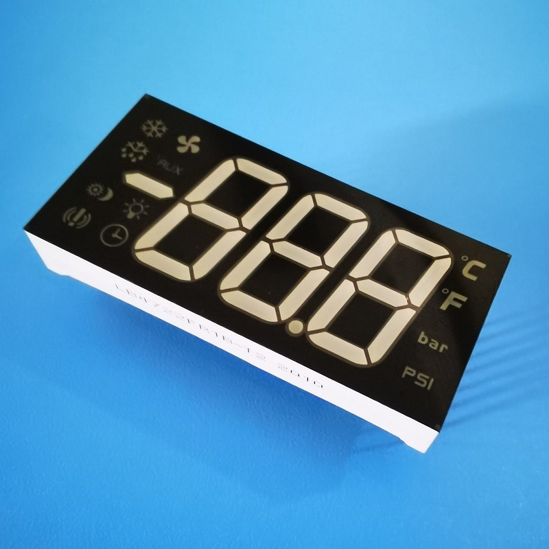 3 Digit 7 Segment Common Anode Super Bright Red LED Display for Refrigeration