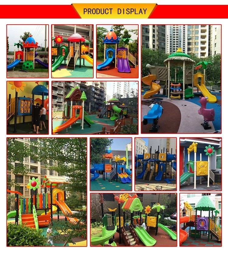 Customized Children Indoor Plastic Playhouse for public parks / playground