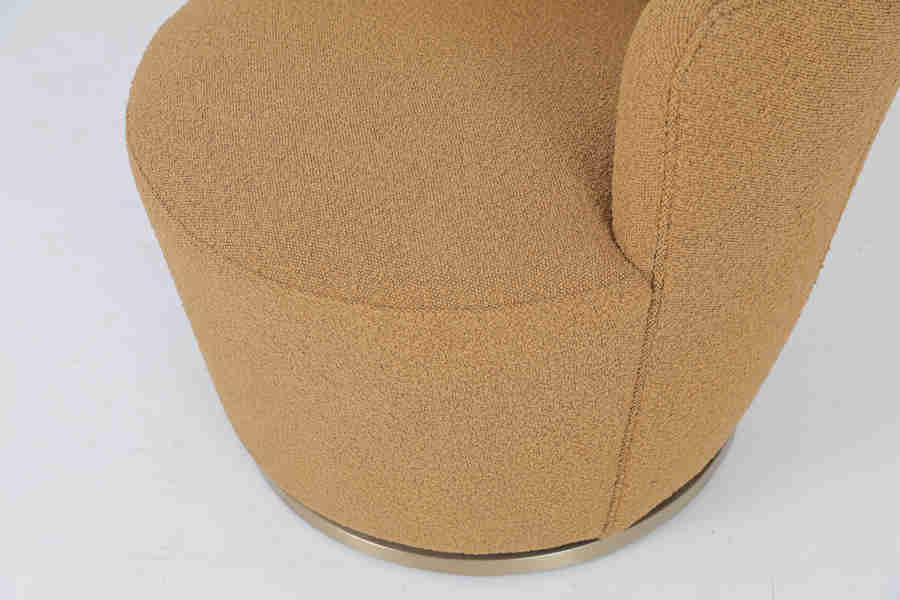 Luxury Modern Upholstered Lounge Chair Customized