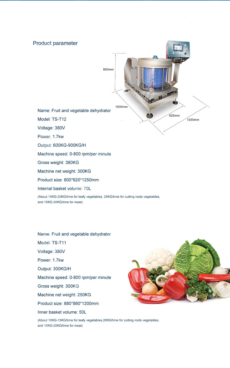 380KG Supply centrifugal dehydrator fast dry cleaning easy to operate simple stainless steel dehydrator