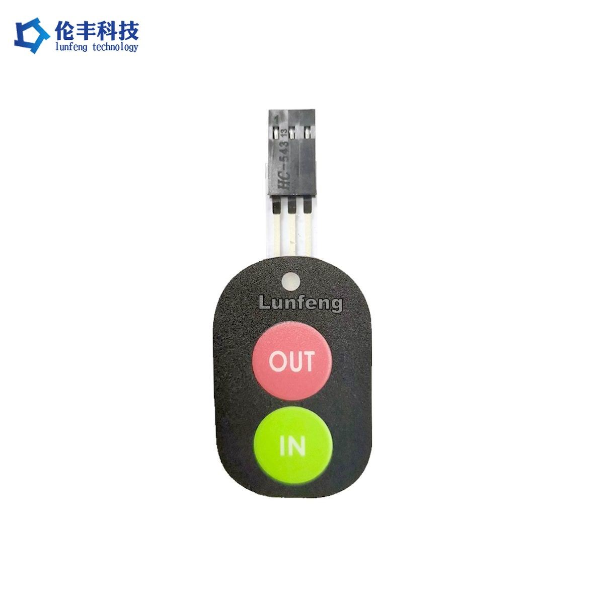 Matte Surface Waterproof Membrane Switch Keypad Graphic Overlay Panel