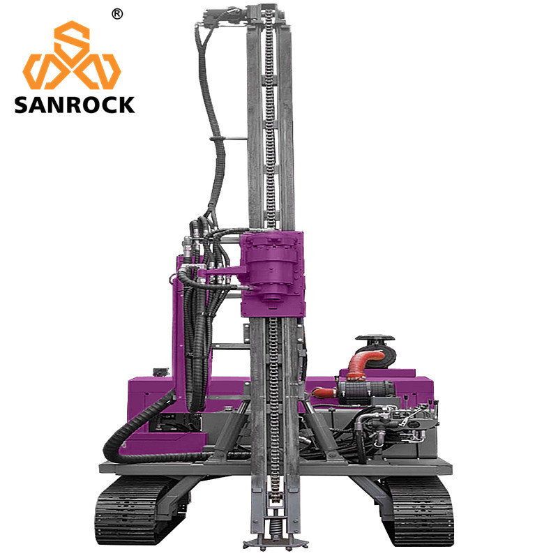 110kw Ground Pile Driving Equipment Solar Pile Driver Machine Hydraulic Pile Drilling Rig