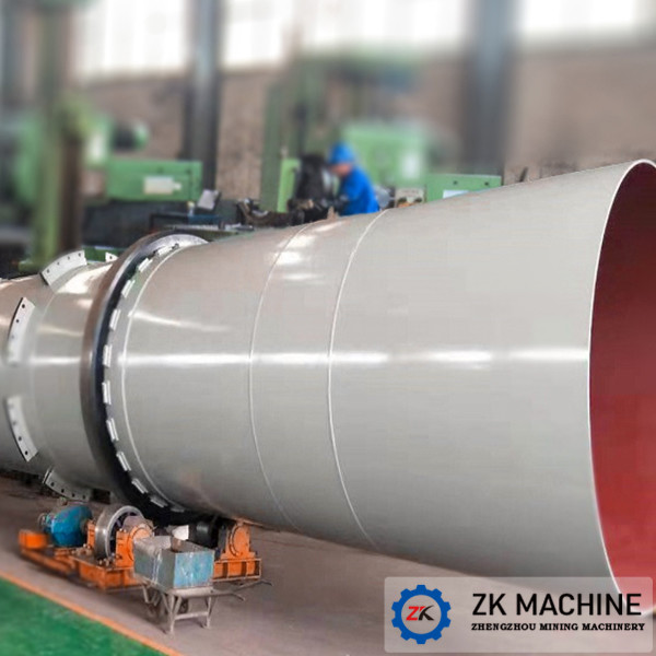 Sludge Fly Ash Coal Powder 35TPH Industrial Rotary Dryer