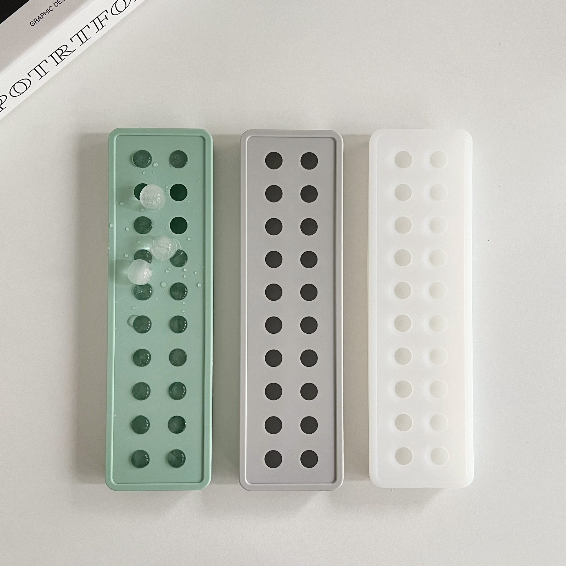 Non-Stick 2 Pack 20-Cavity Square Caramel Candy Silicone Molds for Chocolate Truffles and Fat Bombs Waterproof