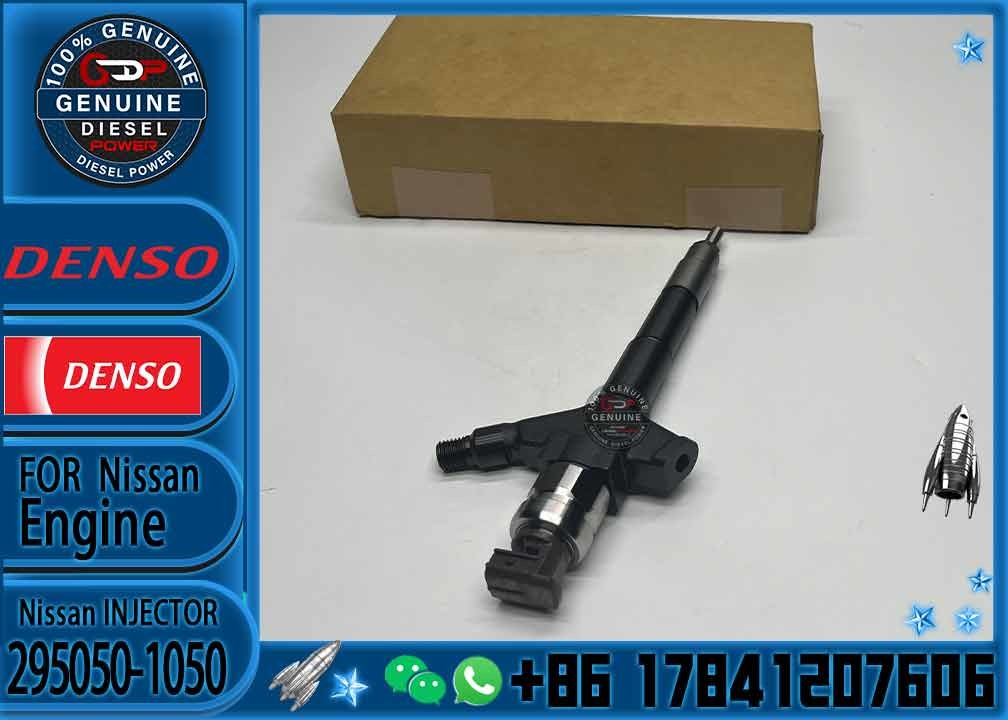 diesel fuel injector Common Rail Fuel Injector 295050-1050 16600-5X30A 166005X30A injector for Nissan Navara