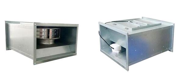 100% Eco Friendly Silent Rectangular Duct Fan For Hospital , Hotel , Meeting