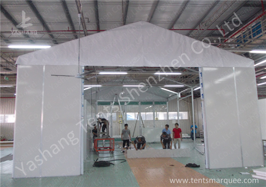 Solid Gable and Side Wall Material Outdoor Event Tent High Stressed Aluminum Frame