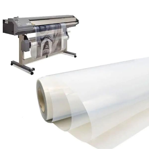 Milky Transparent Inkjet Screen Printing Film Roll Waterproof For Positive