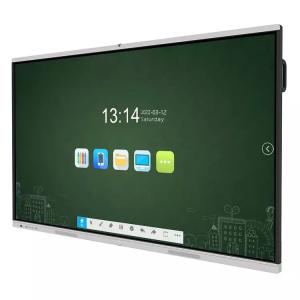 4MM tempered explosion proof glass 4K Smart Interactive Board For School