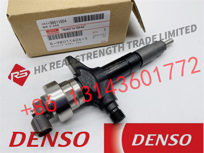 Fuel Injector 8-98011604-5 095000-6980 For ISUZU 4JJ1 3.0L 8980116045 0950006980
