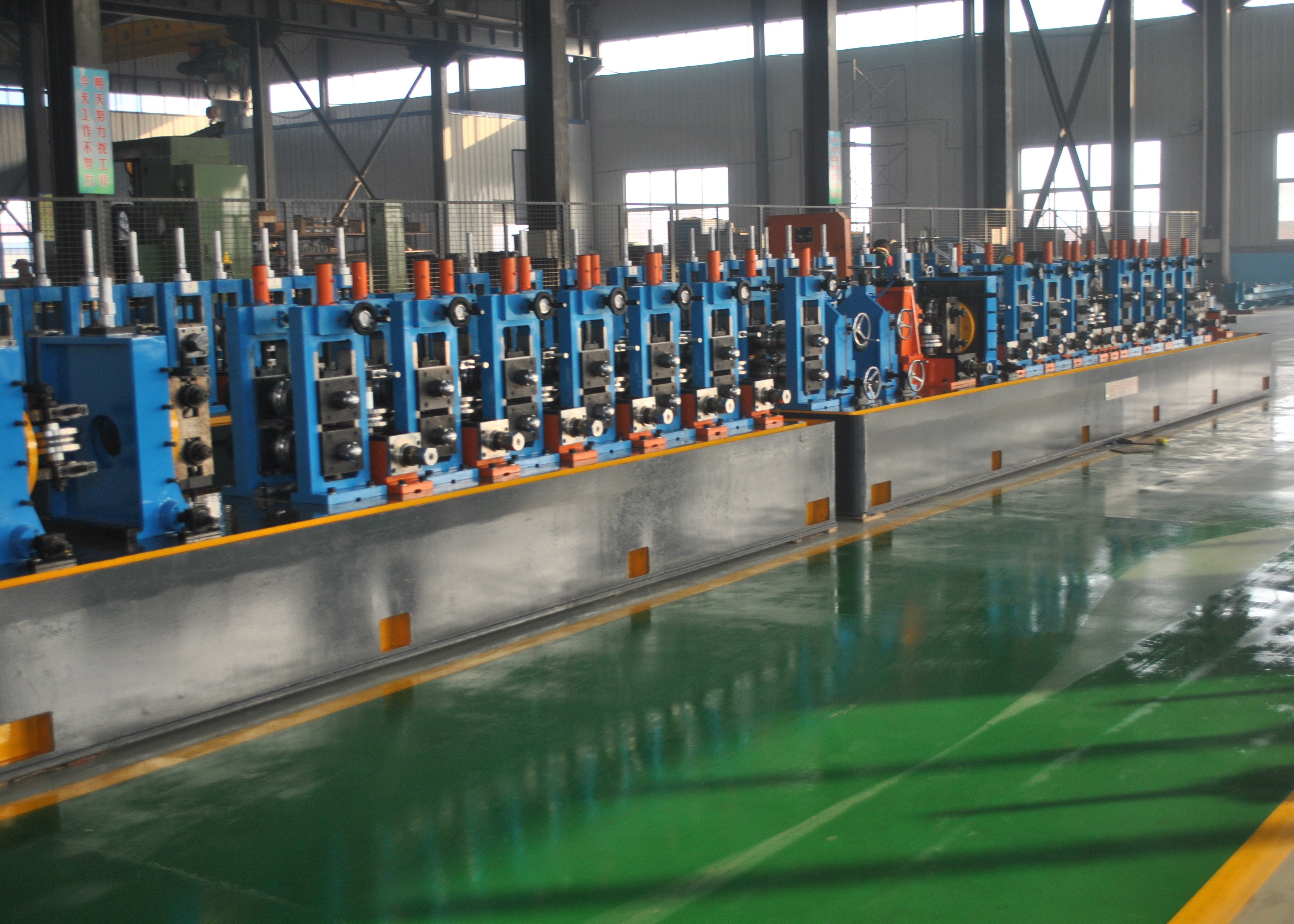 High Frequency Welded Pipe Mill Square Pipe High Frequency Tube Mill 25×25--80×80mm