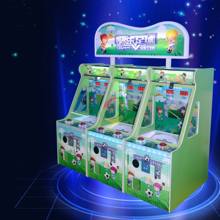 Ball Shooting Happy Baby Football Soccer Game Machine Coin Operated For Children