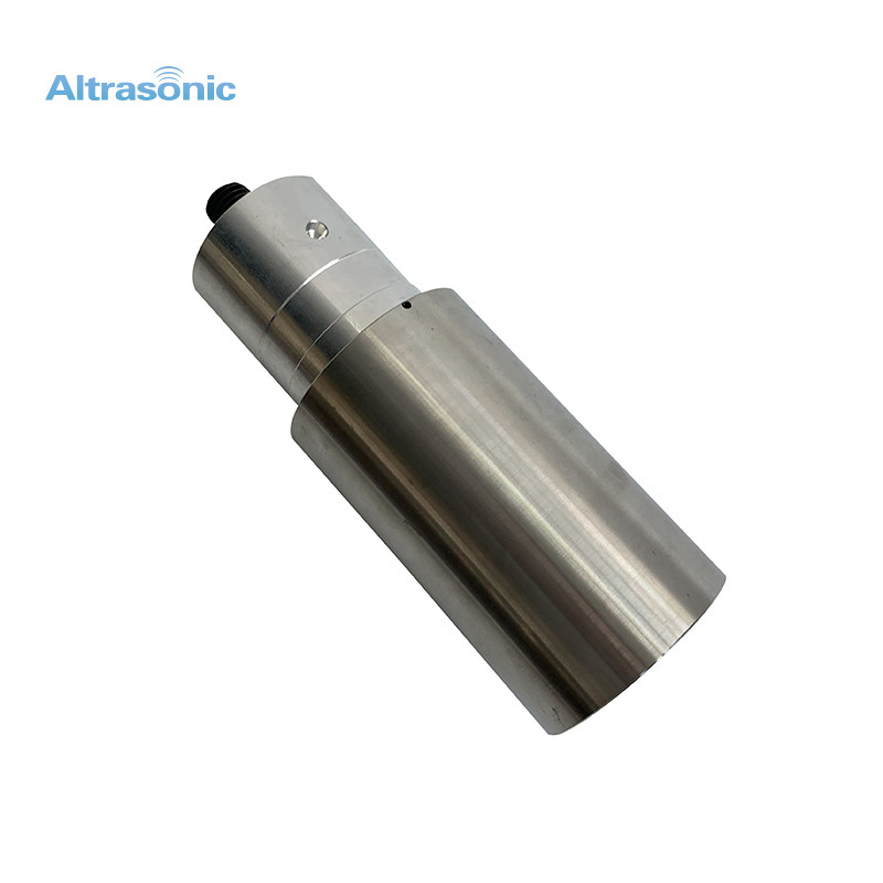 3000W High Power Columnar Ultrasonic Converter Replacement 20khz Rinco Type with 2Ceramics