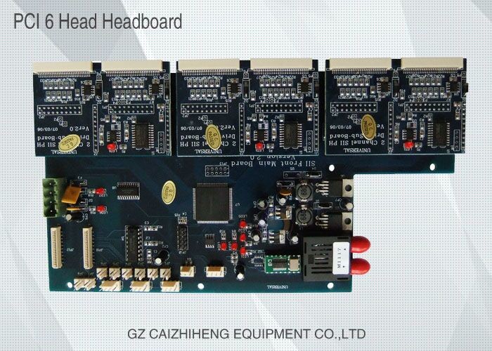 Infiniti Solvent Printer PCB Board 6 Heads Universal Flexible Dark Blue Color