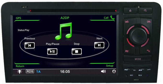 Ouchuangbo DVD radio multimedia player for Audi A3 /S3 2003-2011 with iPod canbus USB SD