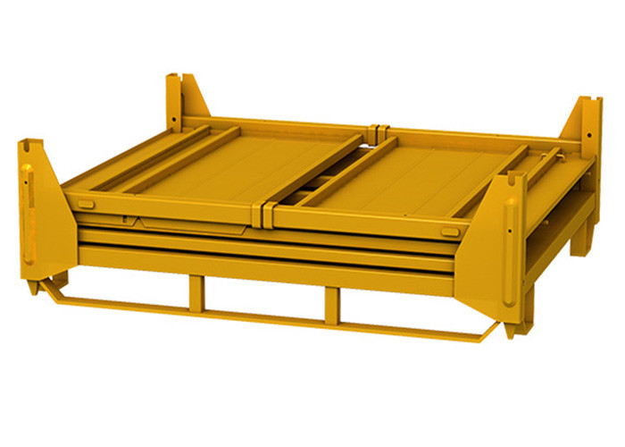 Reusable Metal Empty Stillages Euro Pallet Cage Collapsible