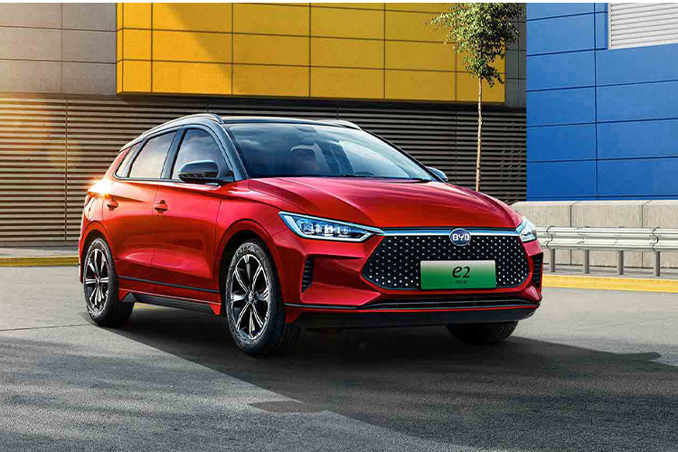 2023 BYD E2 EV Car Fast Charging 0.5h 80% Pure Electric 4 Wheel Vehicle for NEDC Cruising Range of 301-401KM in 's Energy Market