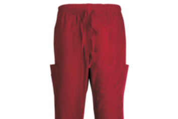 155 GSM Nurse Medical Polyester 65% Cotton 35% Wine Red Pants Anti-bacteria, Wrinkle-free