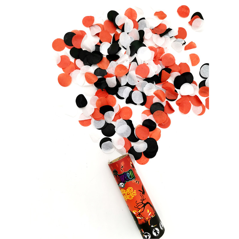 Colorful Strip Paper Biodegradable Wedding Confetti Cannon