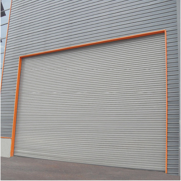 Waterproof Steel Roller Shutter Door Automatic Galvanized In External Warehouse