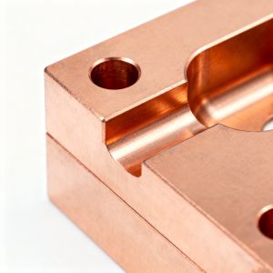 Precision CNC Machining China Beryllium Copper Mold Insert Custom CNC Machined